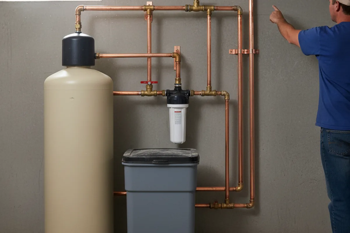 Whole-house water treatment system installed in Elkhart Lake